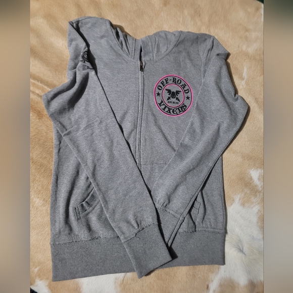Off Road Vixens Zip-Up Hoodie NWOT - Picture 2 of 2